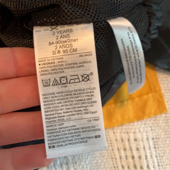 GAP DC Batman 2T Toddler windbreaker/Rain jacket - Picture 5 of 7